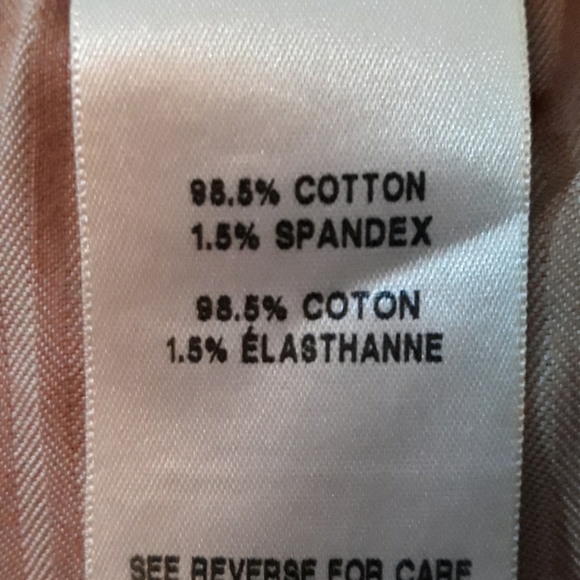 🧡 7 FAM Corduroy Cropped Slim Kick Overalls - Picture 2 of 7